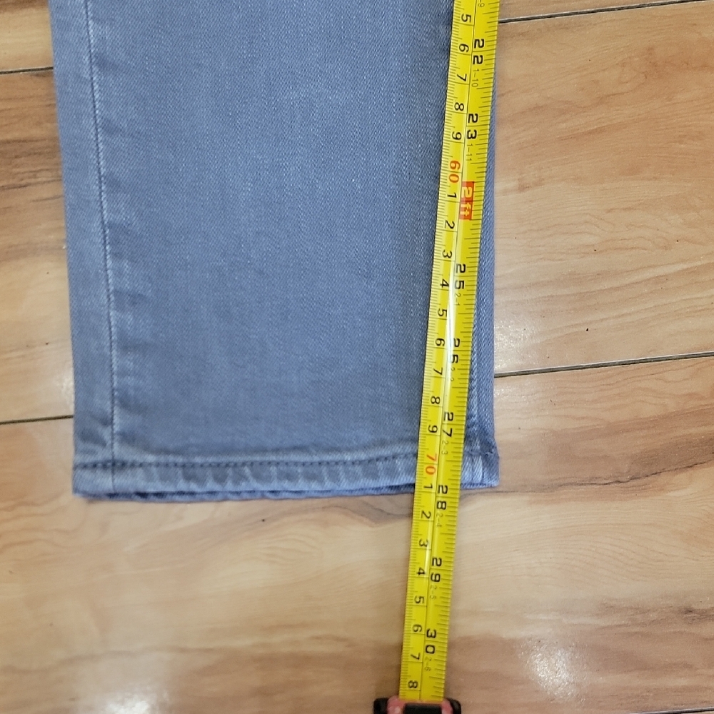 Lucky Brand Size 2/26 Womens Light Gray Hayden Skinny Denim - Picture 6 of 14